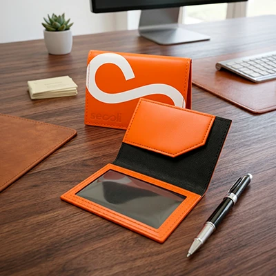 Kit Modern Secoli - Carteira de Couro Design Contemporâneo